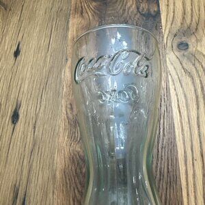 Vintage Coke Georgia Green Contour Coke Glass 1998 #30025
